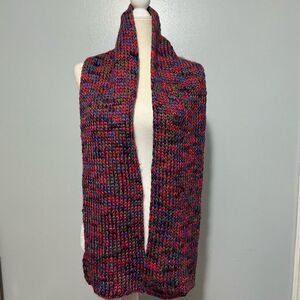 Multicolor Knit Women's Scarf